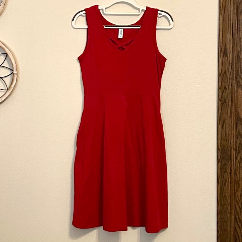 NWOT, VOBCTY Women’s Red Summer Dress, Size Small